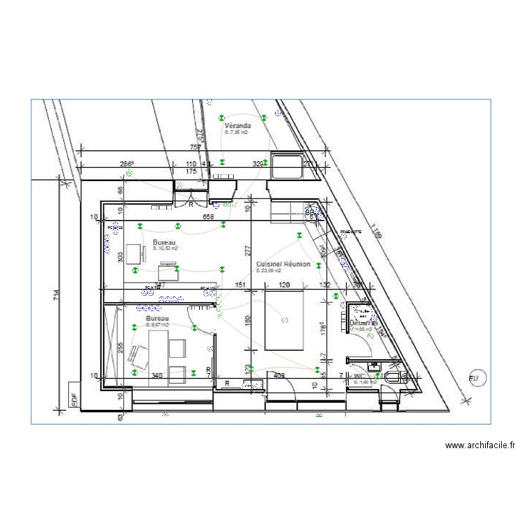 LOCAL COMMERCIAL ACTIV TRAVAUX. Plan de 0 pièce et 0 m2