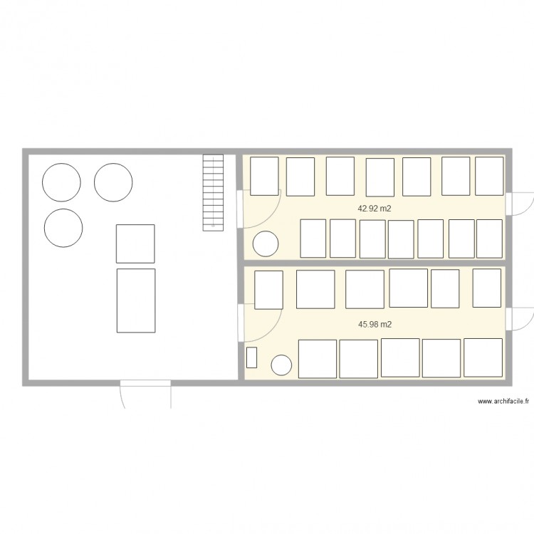 Cave du Prieuré Aigle. Plan de 0 pièce et 0 m2