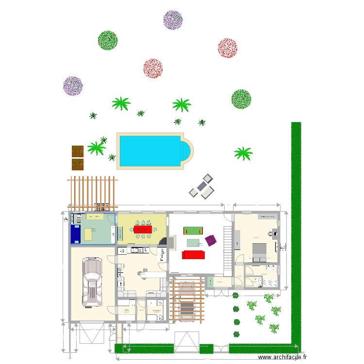 maison 2 étages . Plan de 0 pièce et 0 m2