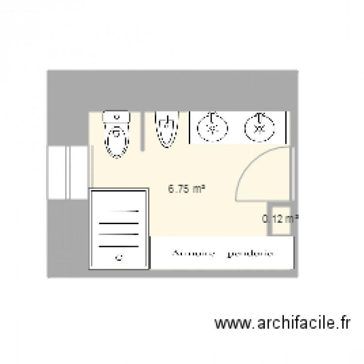 sdbain suite5. Plan de 0 pièce et 0 m2