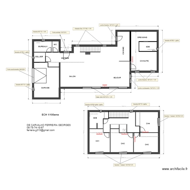 plan CHAUFFAGE CLIM. Plan de 0 pièce et 0 m2