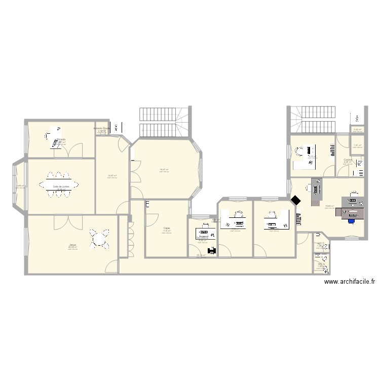 Madrid General Martinez Campos. Plan de 0 pièce et 0 m2