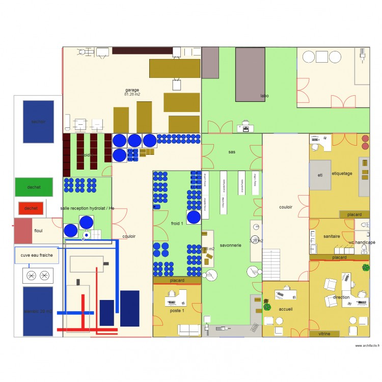 plan 600m2 330m2 montage. Plan de 0 pièce et 0 m2