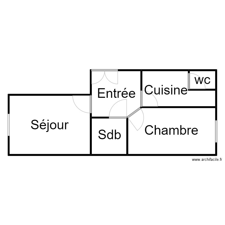 ROUX 26 04. Plan de 6 pièces et 193 m2