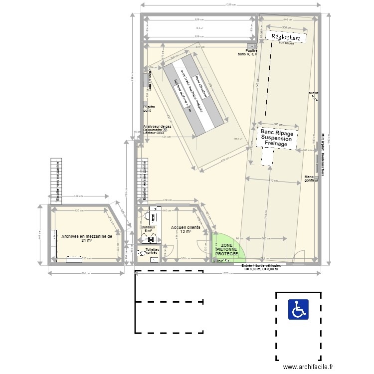 CCT VL MCT PAVILLON SOUS BOIS. Plan de 5 pièces et 256 m2