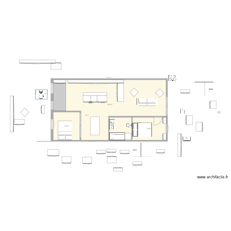 5093 Chambord Option 22. Plan de 0 pièce et 0 m2