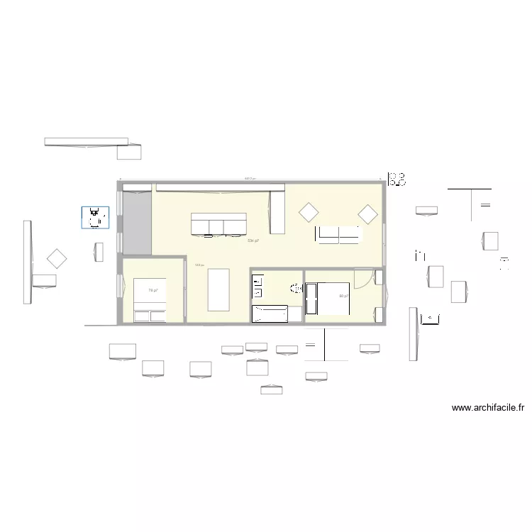 5093 Chambord Option 22. Plan de 