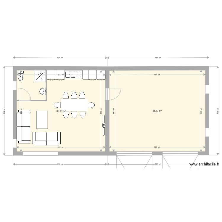 Garage PoolHouse St Germier. Plan de 0 pièce et 0 m2