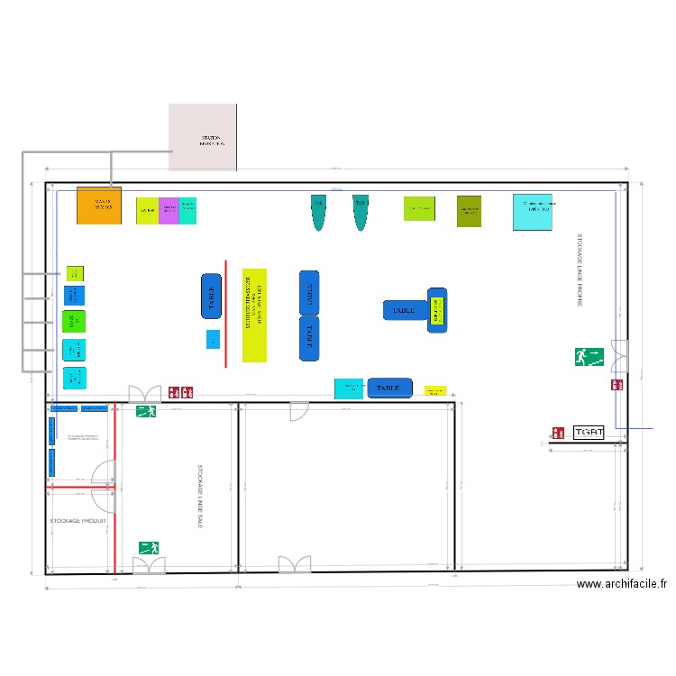 BUANDERIE RIABA. Plan de 0 pièce et 0 m2