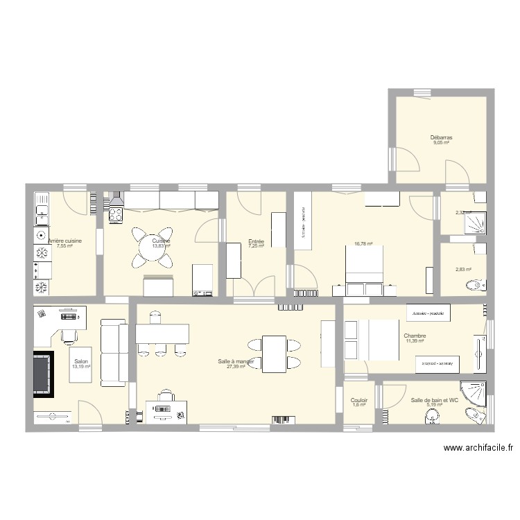 maison St Gervais 2. Plan de 0 pièce et 0 m2