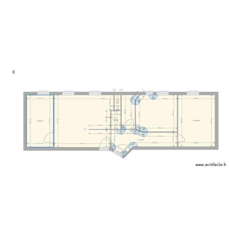 Plan Anna . Plan de 0 pièce et 0 m2