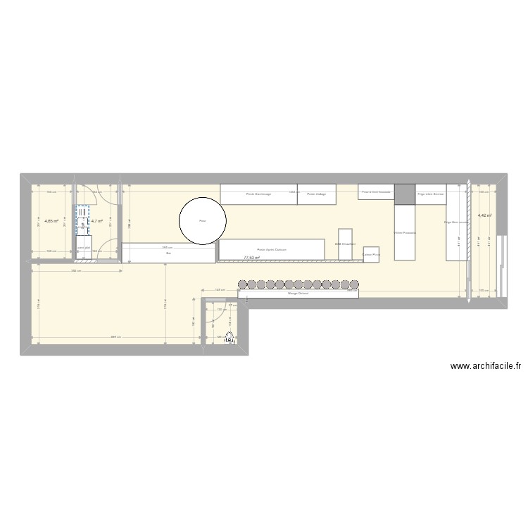 Mulino Sainte Casé. Plan de 0 pièce et 0 m2