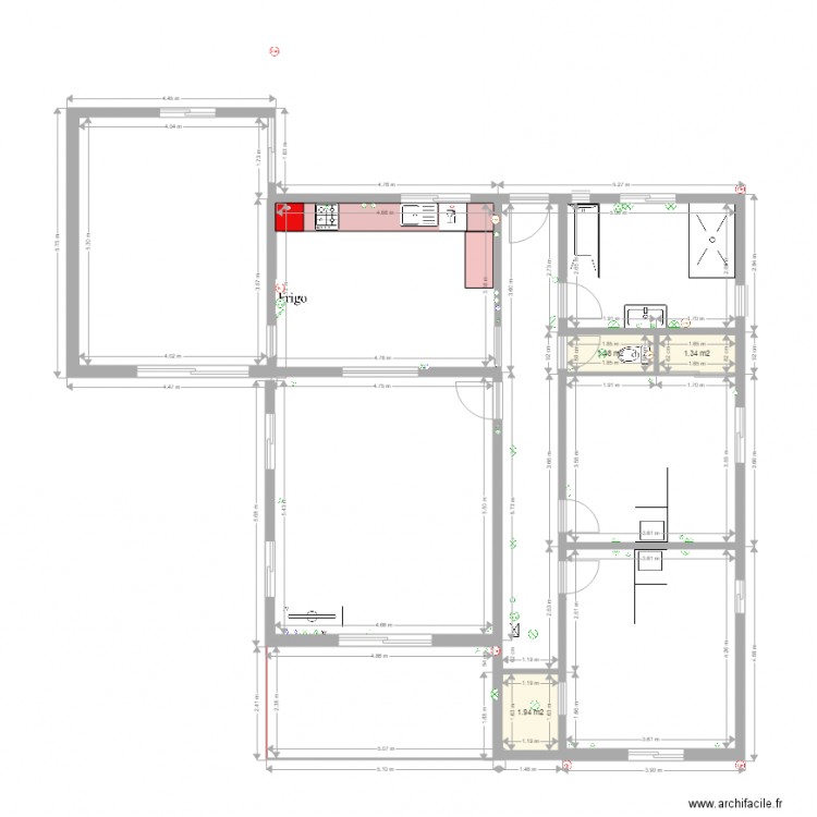 maison renovation 1. Plan de 0 pièce et 0 m2