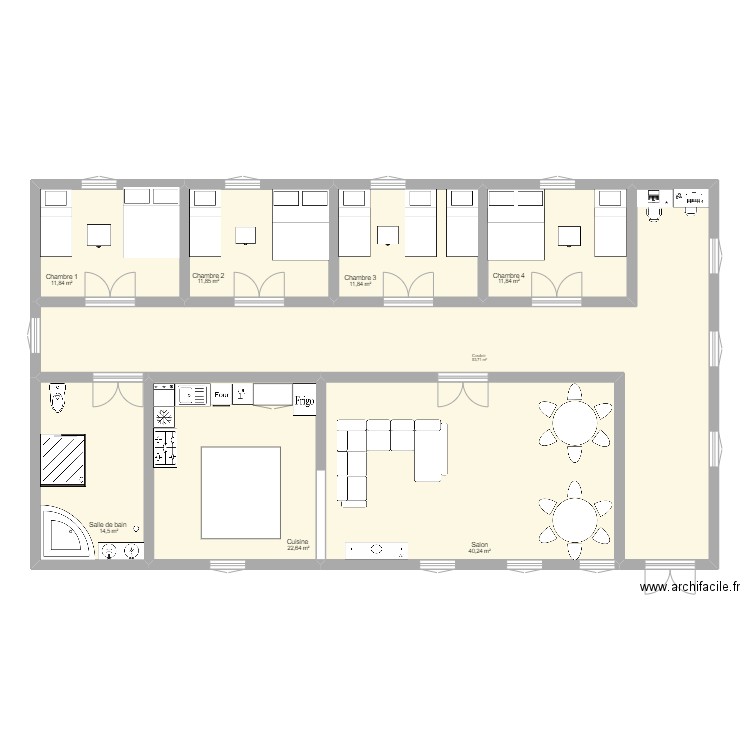 maison Espagnol. Plan de 0 pièce et 0 m2
