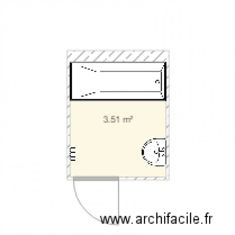 plan sdb verdun. Plan de 0 pièce et 0 m2