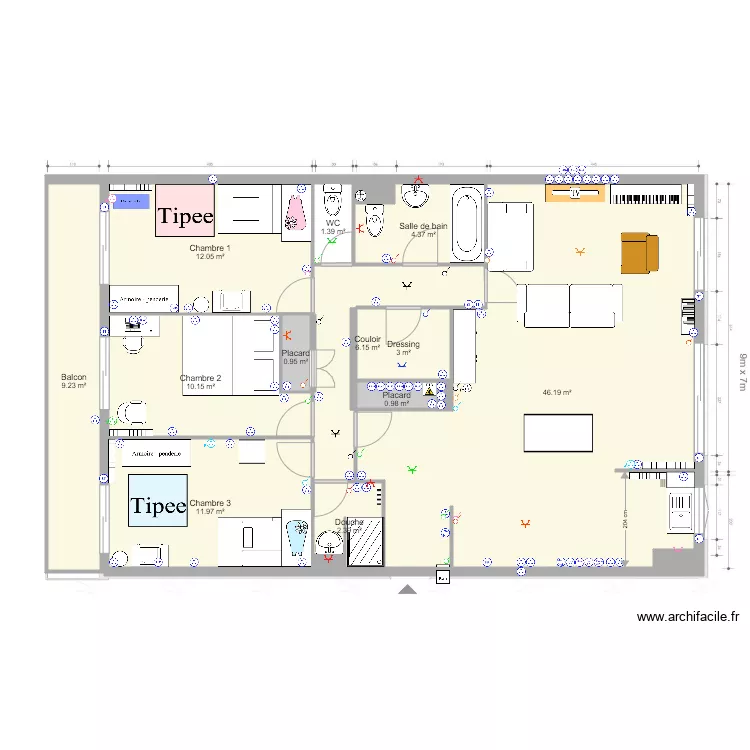 Cheznous4print. Plan de 