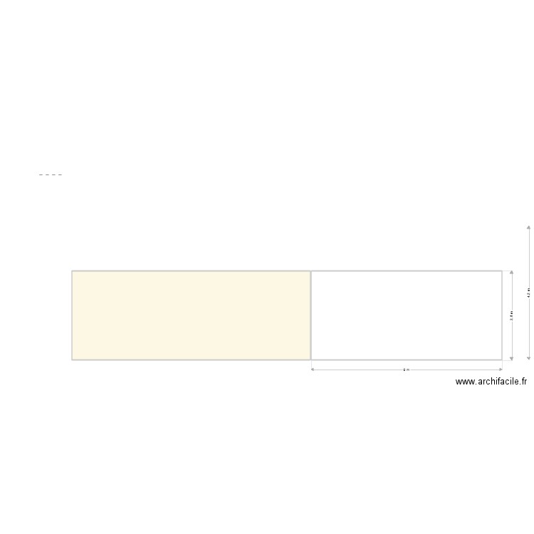 ExtCoupeOuestNue. Plan de 0 pièce et 0 m2