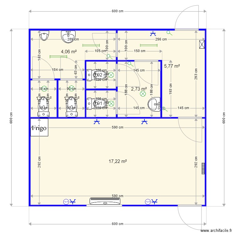 WFS Airoport Liège. Plan de 0 pièce et 0 m2