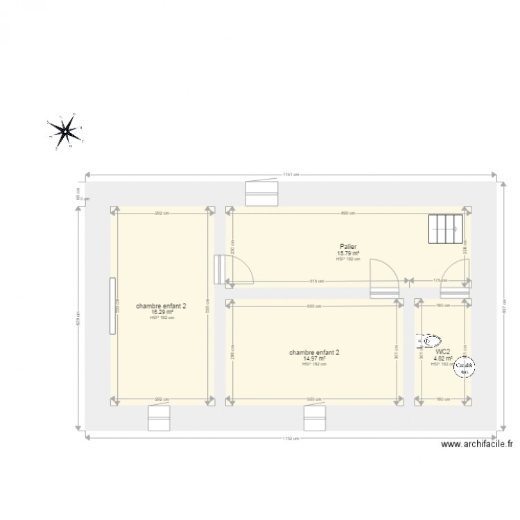 plan 1 Petit Aulnay. Plan de 0 pièce et 0 m2