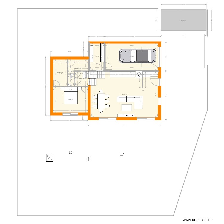 Reprise plan ModulHab. Plan de 0 pièce et 0 m2