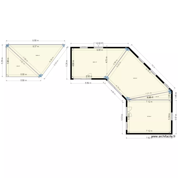 maison juju. Plan de 