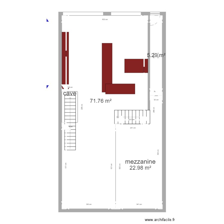 plan vierge Triphasé. Plan de 0 pièce et 0 m2