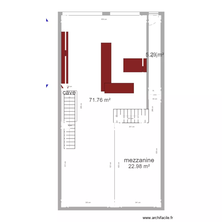 plan vierge Triphas&eacute;. Plan de 