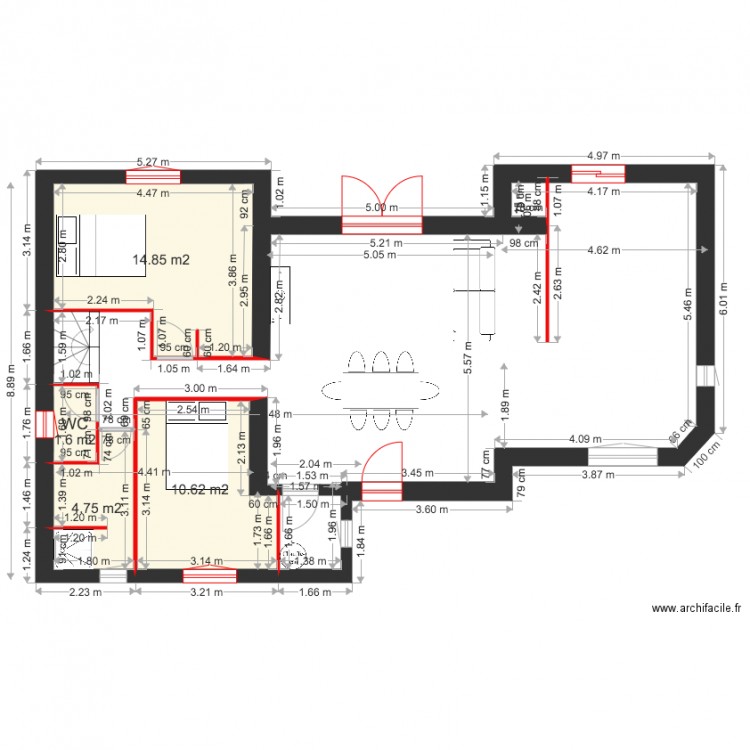 Plan rénovation Maison Anthony 8 MAI  2019. Plan de 0 pièce et 0 m2