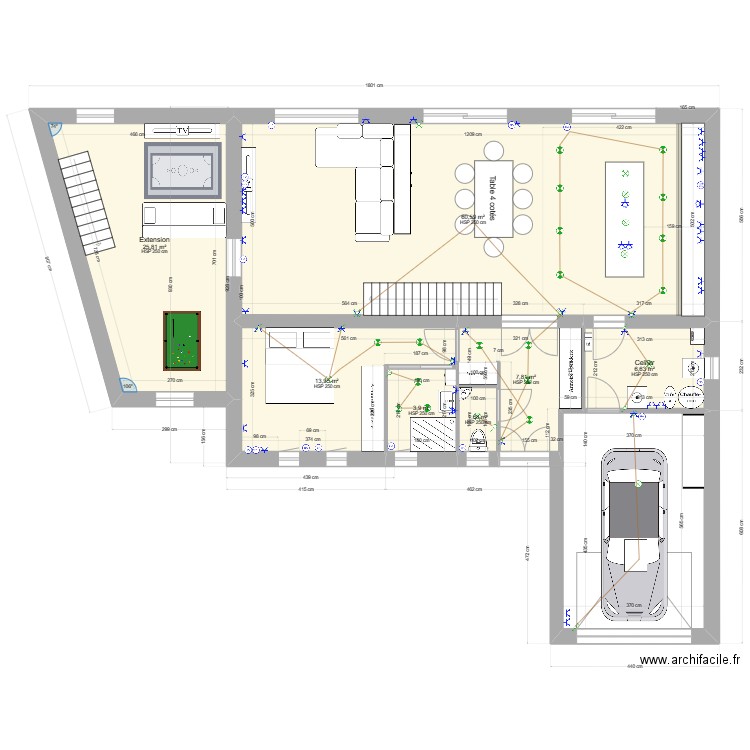 Maison Warlaing Plan Final V2. Plan de 0 pièce et 0 m2