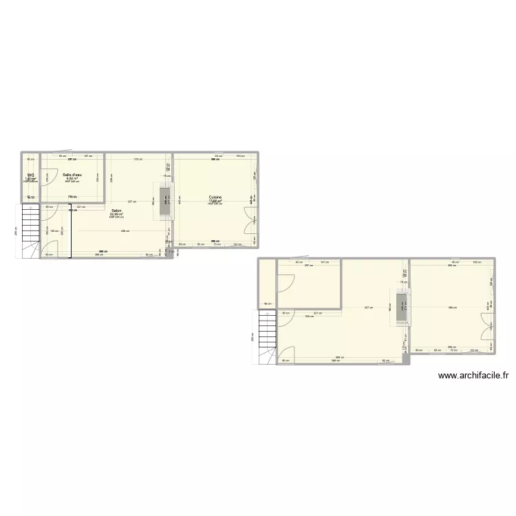 Ty Levenez - Rez de chauss&eacute;e. Plan de 