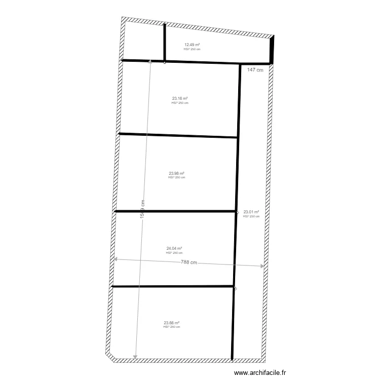 BORDEAUX HONORE TESSIER PETIT. Plan de 
