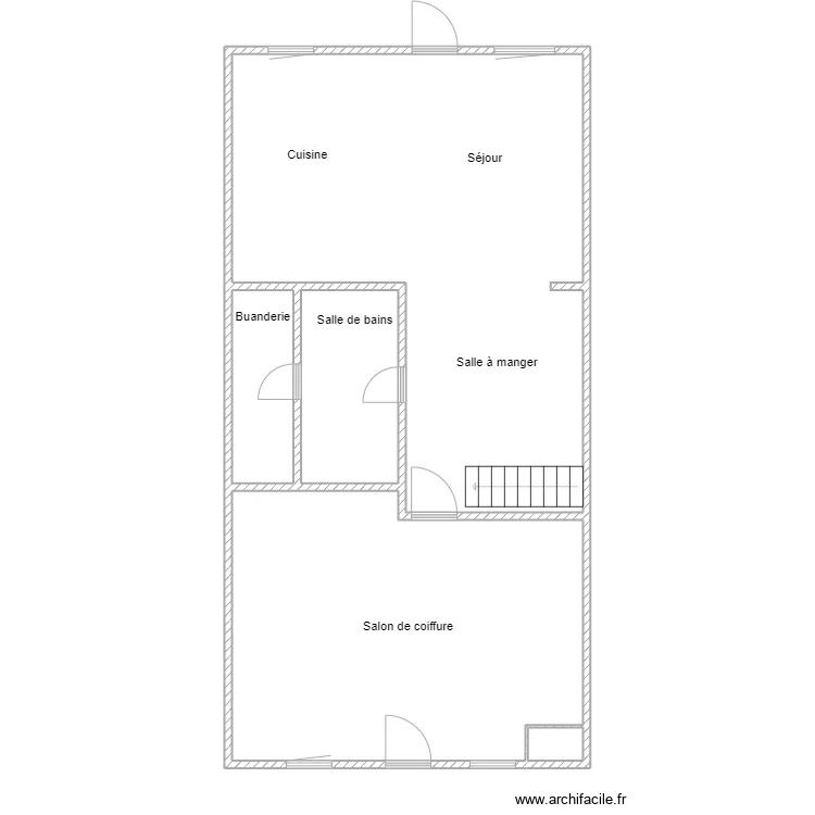 LESIRE. Plan de 