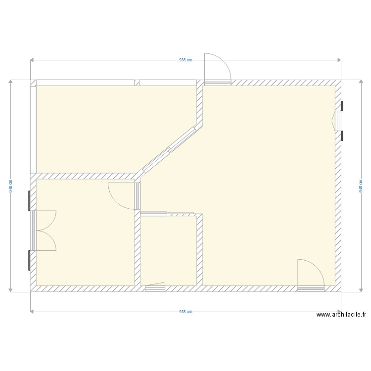 romain. Plan de 0 pièce et 0 m2