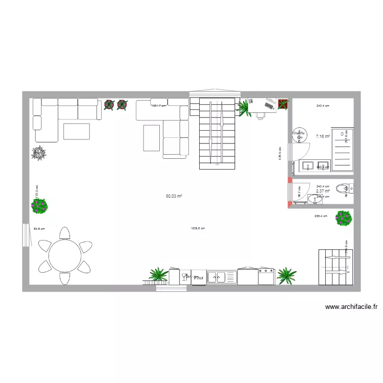 La Maison LOft RDC 2019 febrero. Plan de 