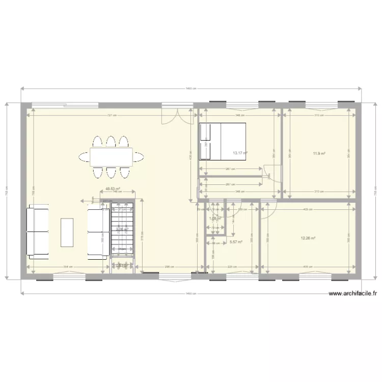 MAISON POLLUX ET MEUBLE. Plan de MAISON POLLUX ET MEUBLE. Plan de