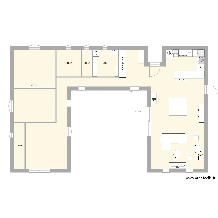 Plan maison. Plan de 0 pièce et 0 m2