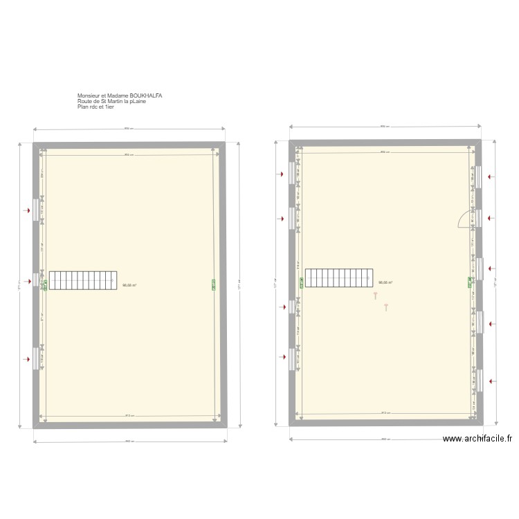 BOUKHALFA. Plan de 0 pièce et 0 m2