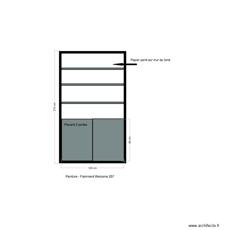 Niche BAR. Plan de 0 pièce et 0 m2