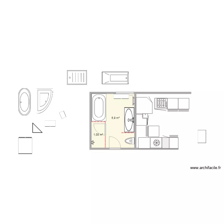 SDB 8 35. Plan de 