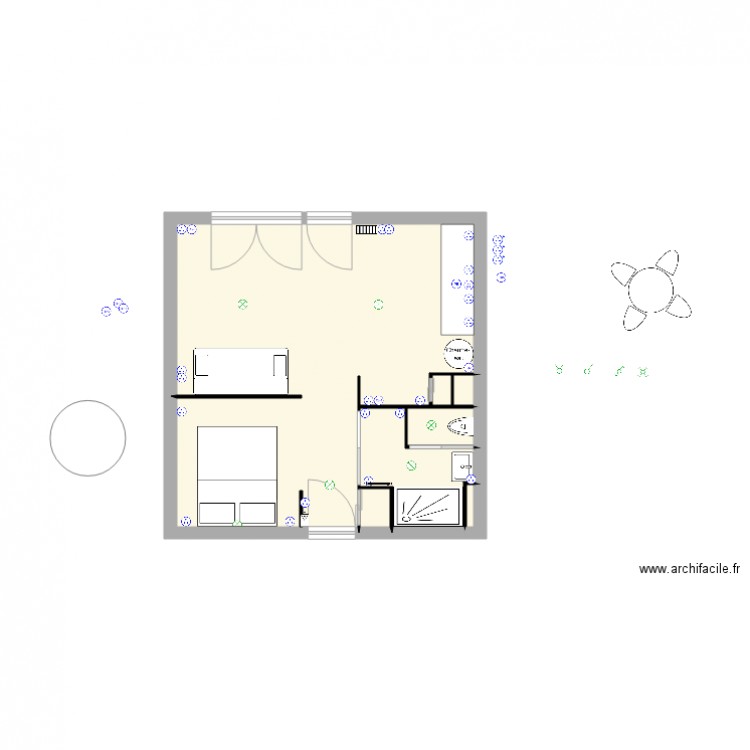 Plan bonne dimension TE modifié constance 4 juin. Plan de 0 pièce et 0 m2