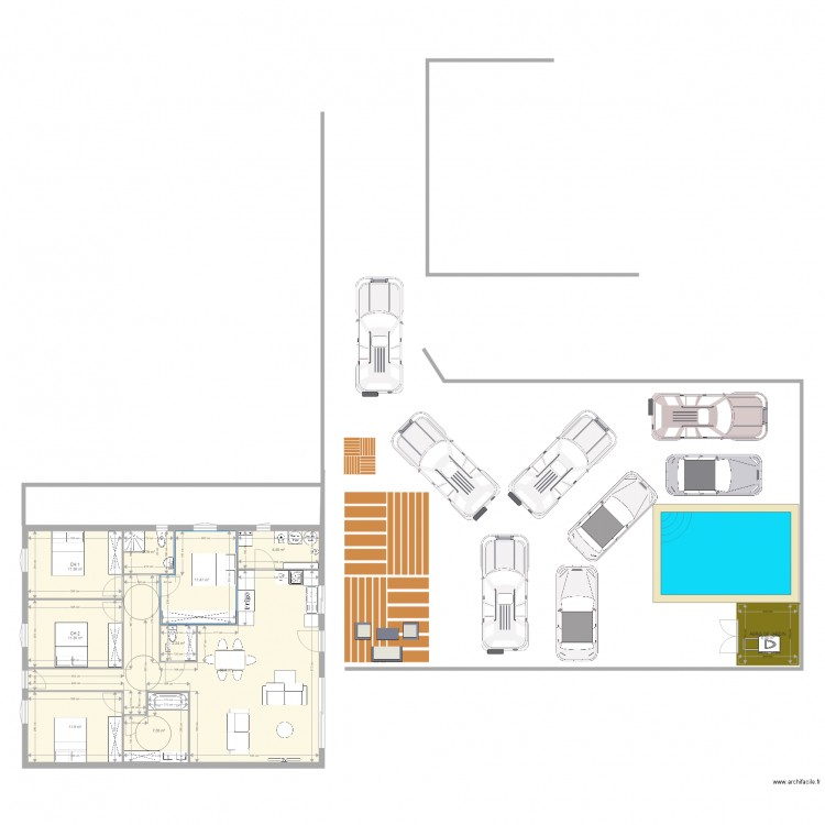 CONSTRUCTION PIERROU SANS VOITURE. Plan de 0 pièce et 0 m2