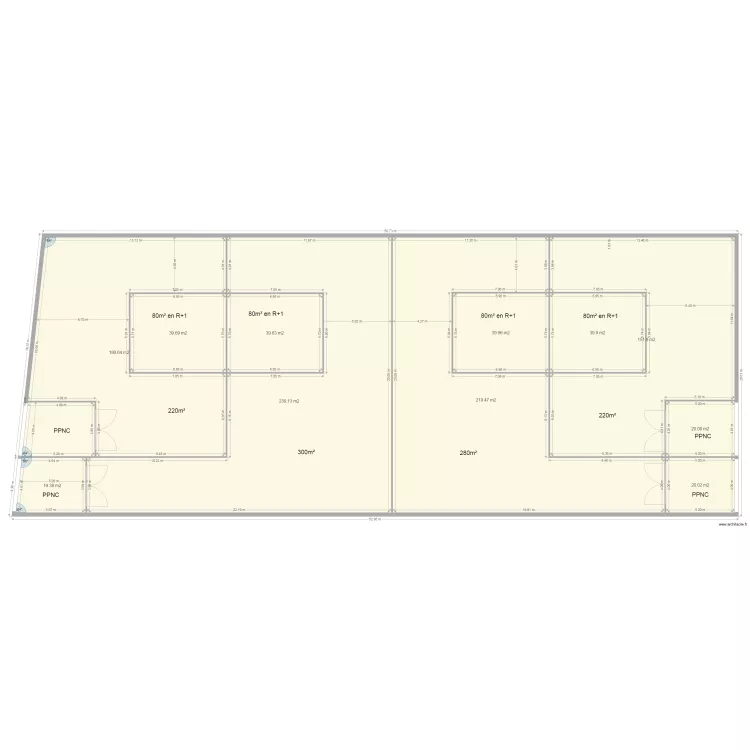 CDG DP 4 TERRAINS. Plan de CDG DP 4 TERRAINS. Plan de