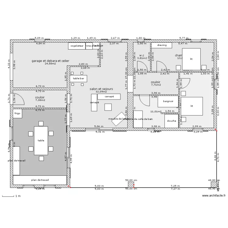 Emilien maison. Plan de Emilien maison. Plan de