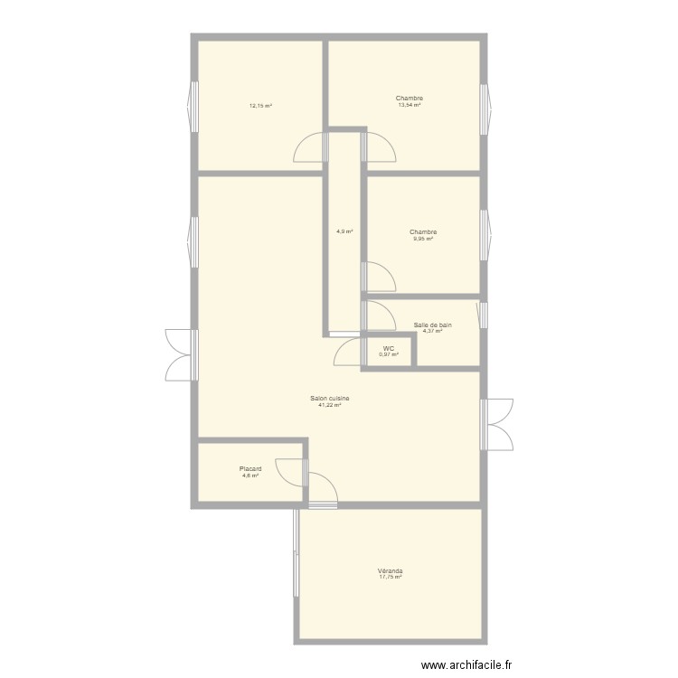 La Marolle. Plan de 0 pièce et 0 m2