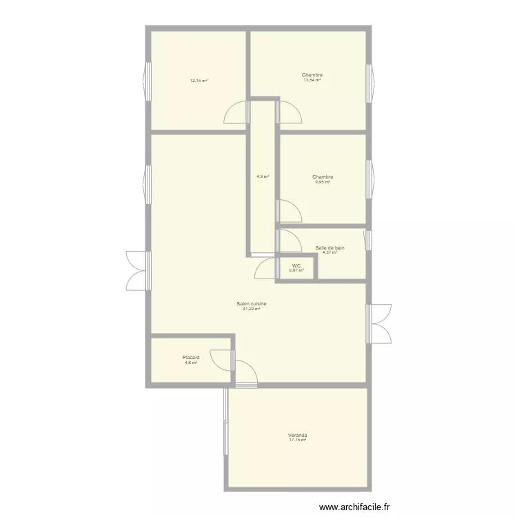 La Marolle. Plan de 