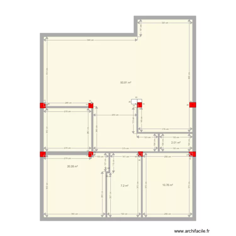 SCI KYRIELLE LUNDI. Plan de 