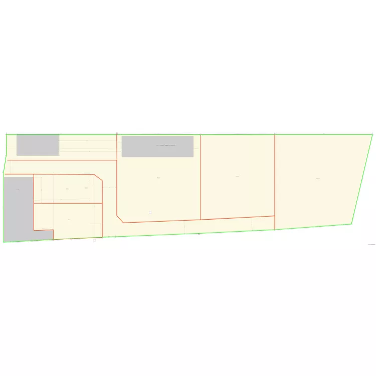 PLAN PROJET VIABILISATION 3 TERRAINS BIS. Plan de 