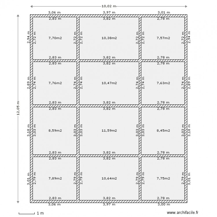 longrines 2. Plan de 0 pièce et 0 m2