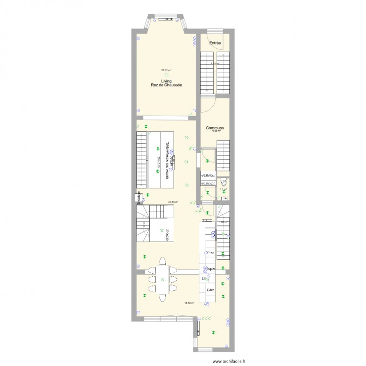 Marie José Rez Elec . Plan de 0 pièce et 0 m2