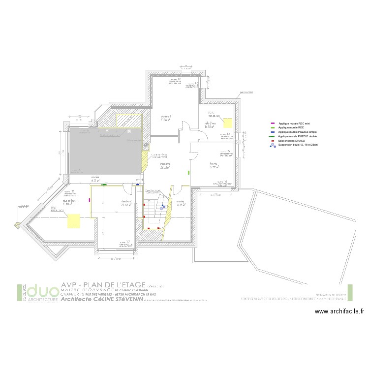 LEROMAIN ETAGE. Plan de 0 pièce et 0 m2